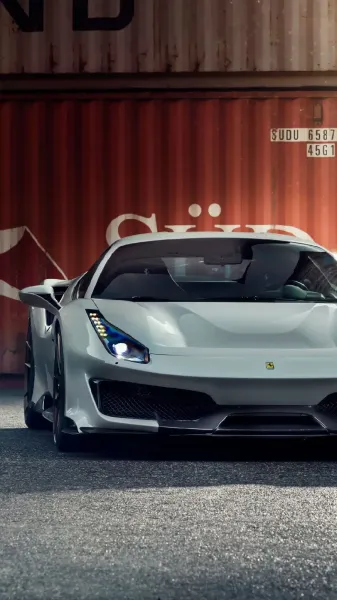  تصویر زمینه فراری قرمز رنگ با کیفیت بالا