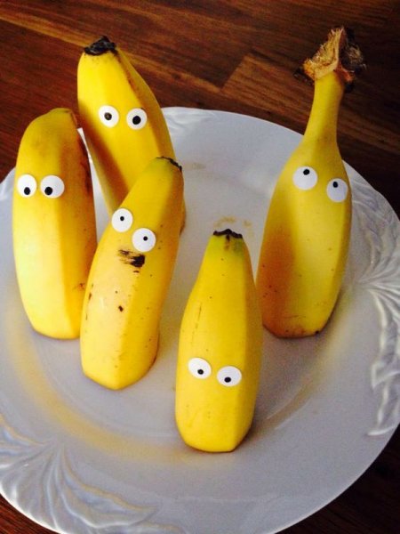  عکس ظرف موز تزیین شده