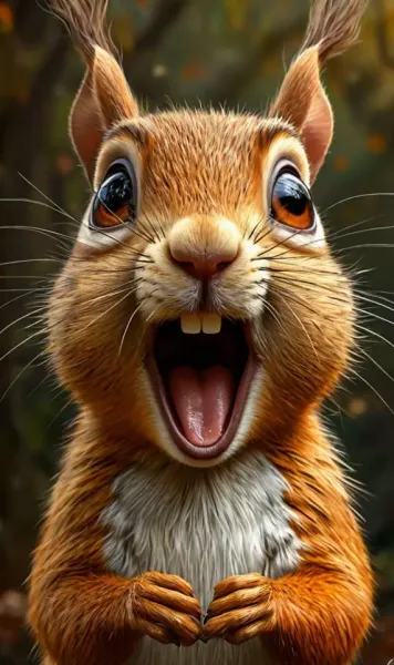  عکس سنجاب فانتزی