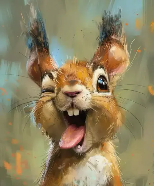  عکس سنجاب کارتونی