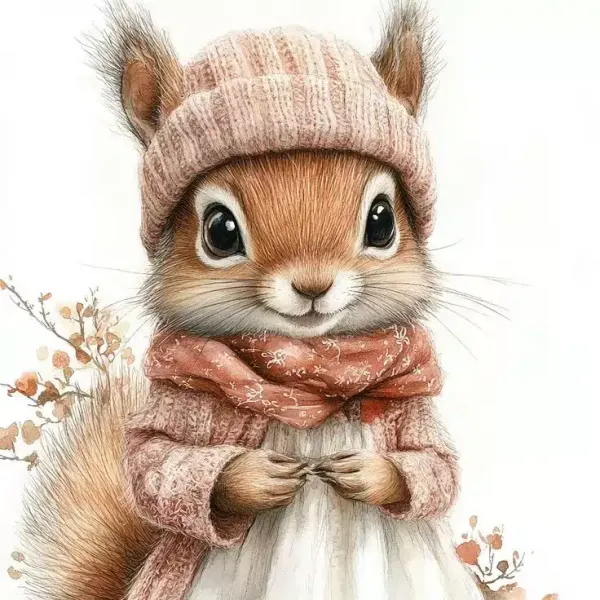  عکس سنجاب کارتونی