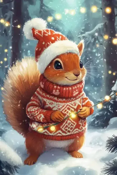  عکس سنجاب کارتونی