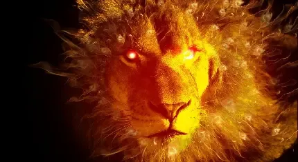  تصویر شیر آتشین برای پروفایل