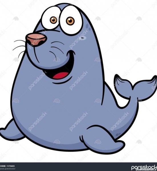  عکس شیر دریایی کارتونی