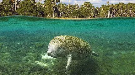  عکس گاو دریایی کیوت با کیفیت Hd