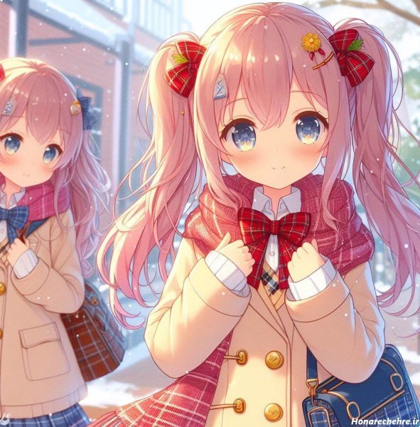  عکس پروفایل دختر انیمه ای خاص و جذاب