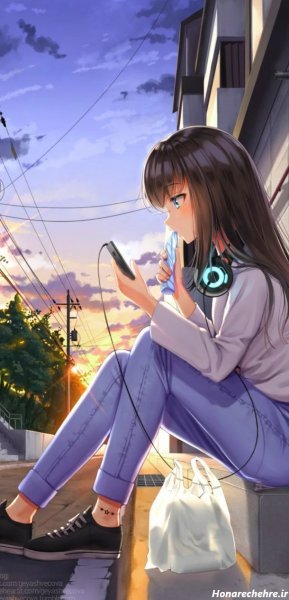  عکس پروفایل دختر انیمه ای خاص و جذاب