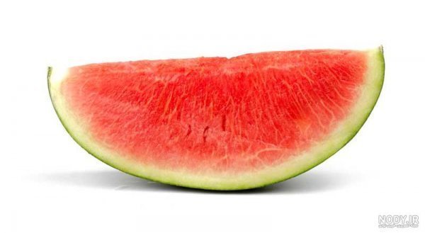  عکس هندوانه قاچ شده کارتونی