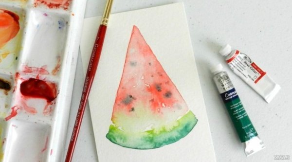  عکس هندوانه نقاشی