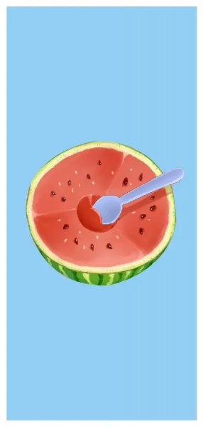  عکس هندوانه کیوت