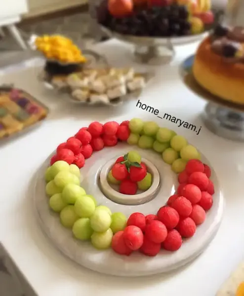  عکس ظرف هندوانه لاکچری