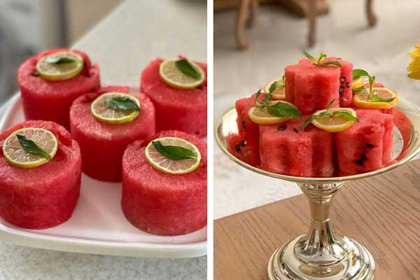  عکس ظرف هندوانه لاکچری