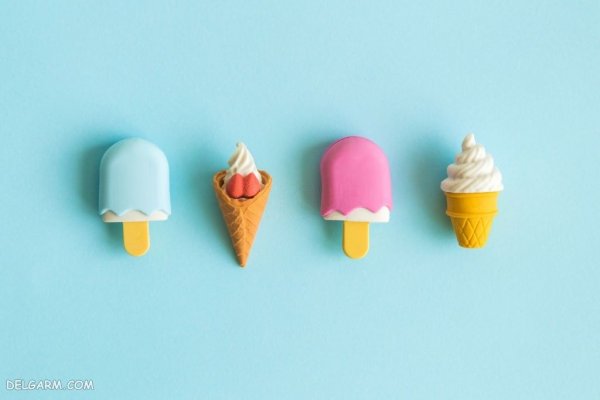  عکس بستنی برای پروفایل