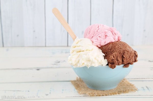  عکس بستنی لاکچری