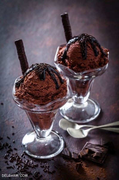  عکس بستنی لاکچری