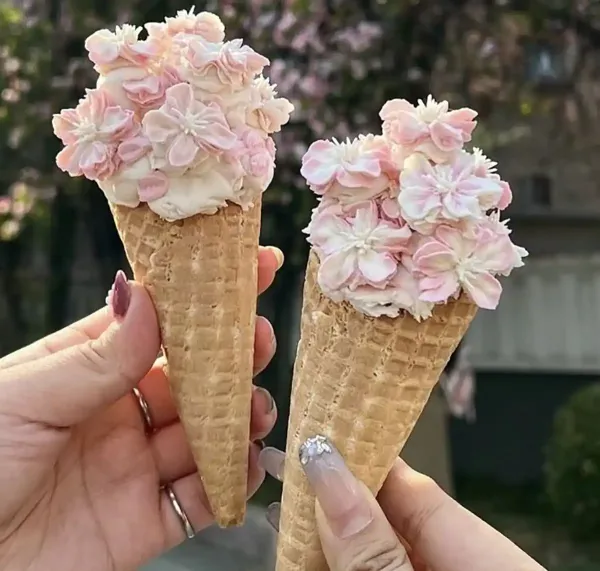  عکس بستنی قیفی خارجی