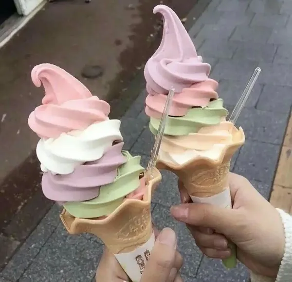  عکس بستنی قیفی خارجی