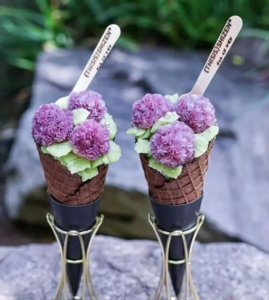  عکس بستنی قیفی خارجی