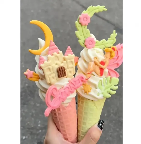  عکس بستنی قیفی خارجی