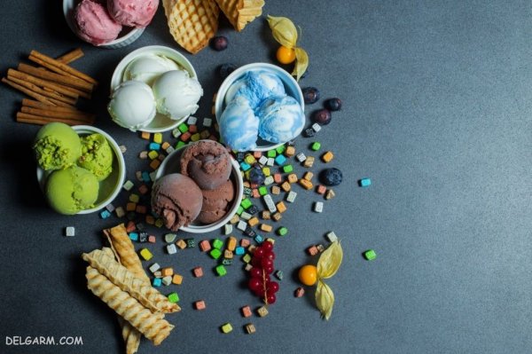  عکس بستنی برای استوری