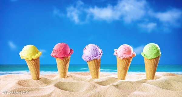  عکس بستنی برای استوری