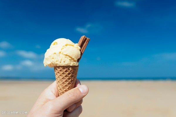  عکس بستنی برای استوری