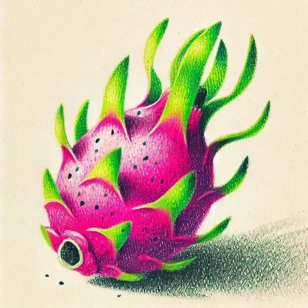  عکس میوه اژدها فانتزی