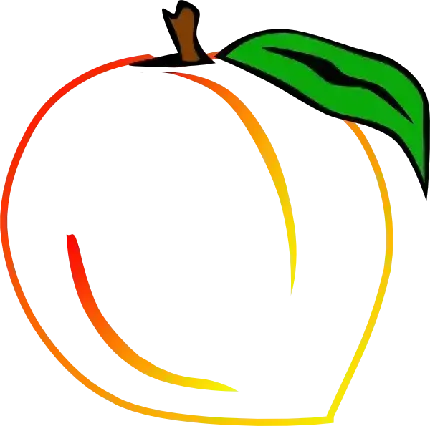  عکس هلو نقاشی