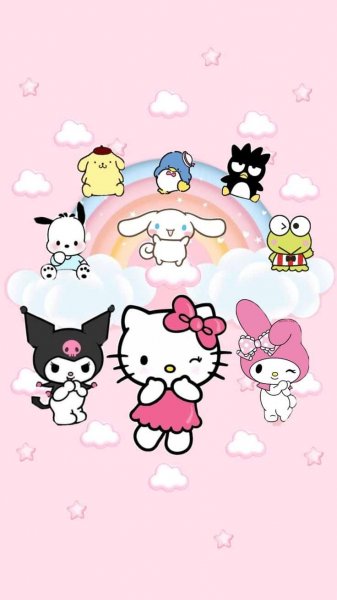  عکس هلو کیتی و دوستان