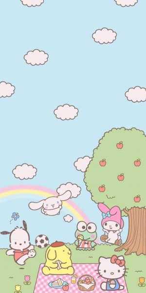  عکس هلو کیتی و دوستان