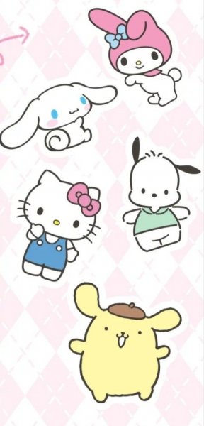  عکس هلو کیتی و دوستان