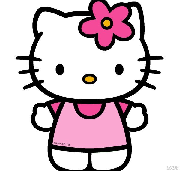  عکس هلو کیتی برای نقاشی