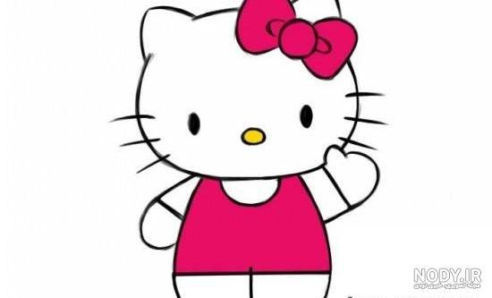  عکس هلو کیتی برای نقاشی