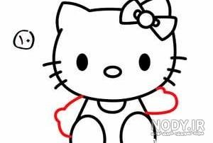  عکس هلو کیتی برای نقاشی