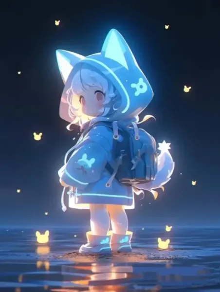  زیباترین والپیپر دختر انیمه ای با کیفیت اچ دی