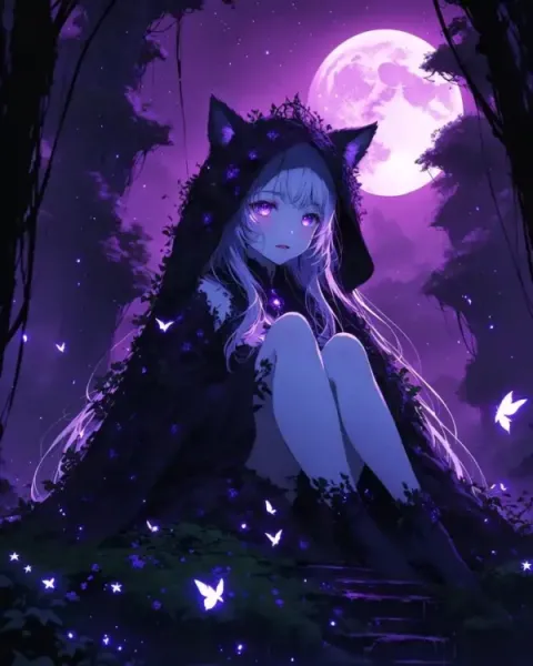 تصویر زمینه خفن دختر انیمه ای