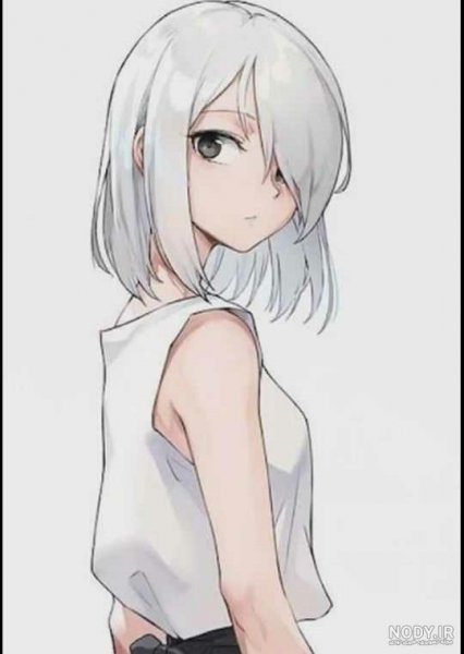  والپیپر دختر انیمه ای با موی کوتاه