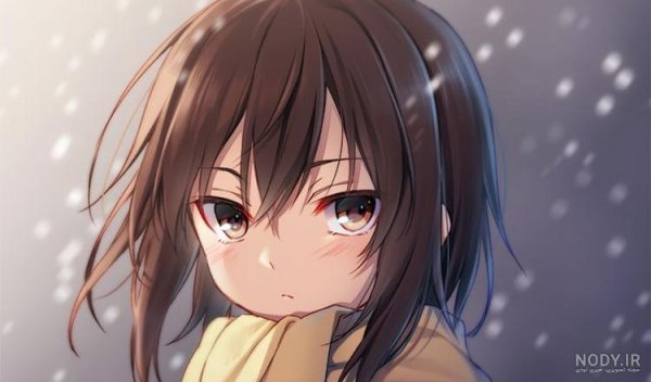  والپیپر دختر انیمه ای با موی کوتاه