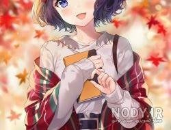  والپیپر دختر انیمه ای با موی کوتاه