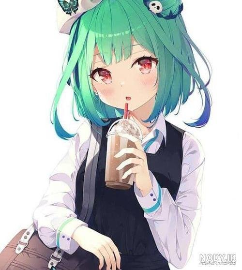  والپیپر دختر انیمه ای با موی کوتاه