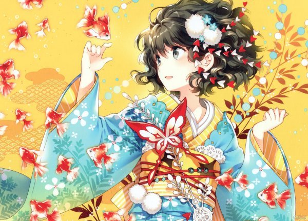  والپیپر دختر انیمه ای با موی کوتاه