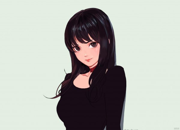  والپیپر دختر انیمه ای با موی کوتاه