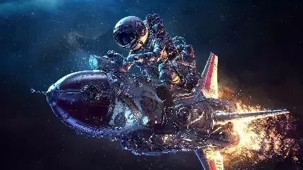  عکس پروفایل فانتزی کهکشان برای واتساپ