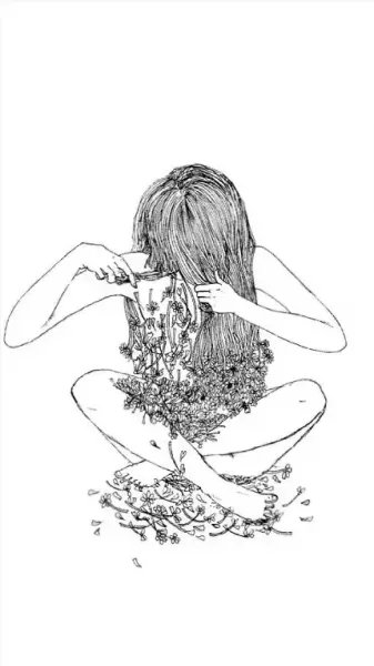  والپیپر دختر با لباس ورزشی و موهای بلند