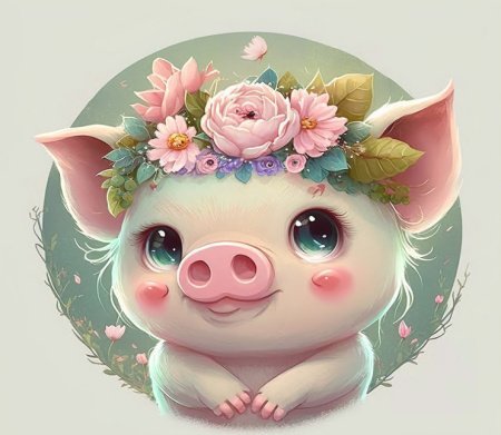  عکس خوک فانتزی برای پروفایل