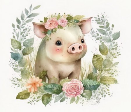  عکس خوک فانتزی برای پروفایل