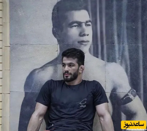  عکس کشتی گیر حسن یزدانی