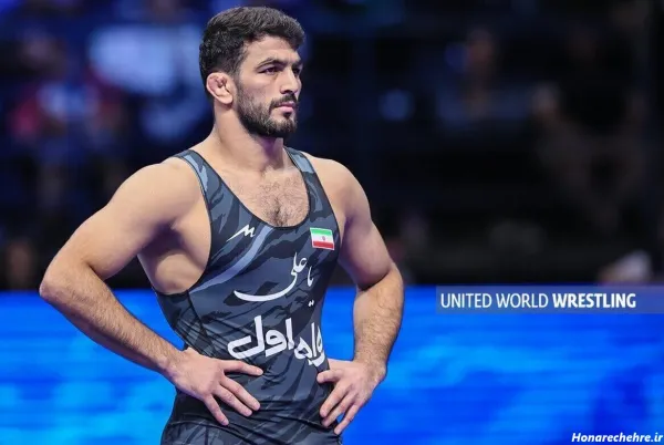  عکس کشتی گیر حسن یزدانی