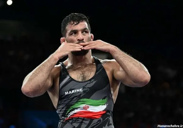  عکس کشتی گیر حسن یزدانی