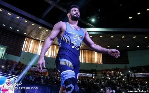  عکس کشتی گیر حسن یزدانی